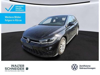 Usata VW Polo R-line 110 CV (80 kW) 2022 Nero Utilitaria