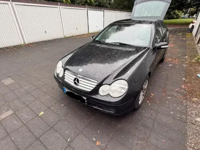 Brugt Mercedes 200 163 HK (119 kW) 2001 Sort Coupe