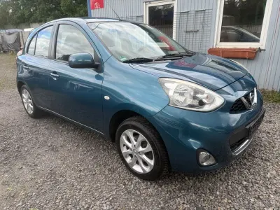 Gebraucht Nissan Micra Acenta 80 PS (58 kW) 2017 Blau Kleinwagen