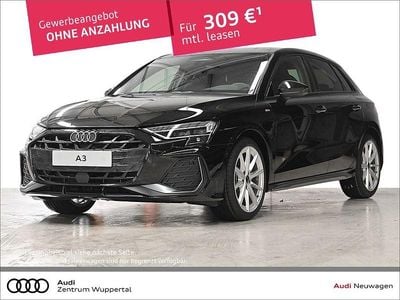 Neu Audi A3 S-Line 150 PS (110 kW) 2025 Schwarz Limousine