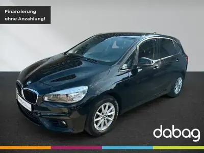 Gebraucht BMW 218 Active Tourer Basis 136 PS (100 kW) 2015 Schwarz Van / Kleinbus