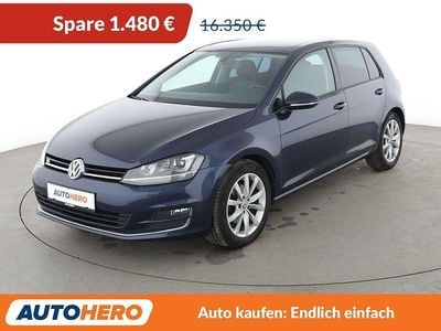 Gebraucht VW Golf VII Highline 150 PS (110 kW) 2016 Blau Limousine