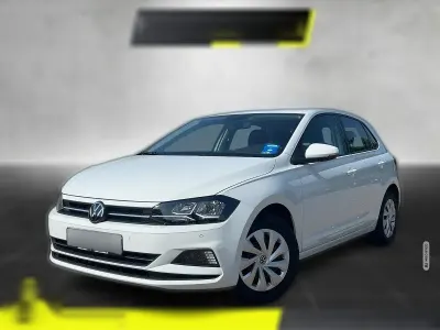 Gebraucht VW Polo Comfortline 95 PS (69 kW) 2021 Weiß metallic Kleinwagen