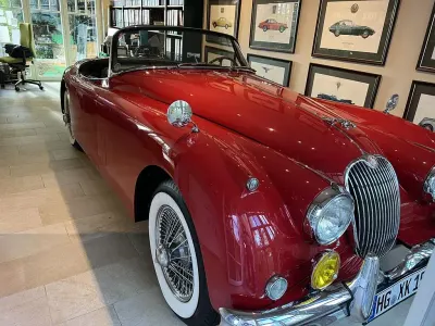 Gebraucht Jaguar XK 250 PS (183 kW) 1958 Rot Cabrio