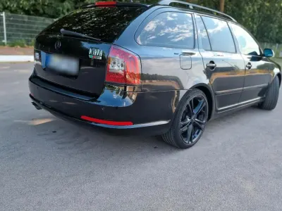 Gebraucht Skoda Octavia vRS 170 PS (125 kW) 2008 Schwarz Kombi