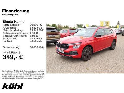 Velvetrot metallic Gebraucht 2025 Skoda Kamiq Monte Carlo SUV | 26.290 € (Teuer)