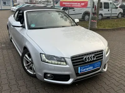 Gebraucht Audi A5 Cabriolet S-Line 275 PS (202 kW) 2010 Eissilber metallic Cabrio