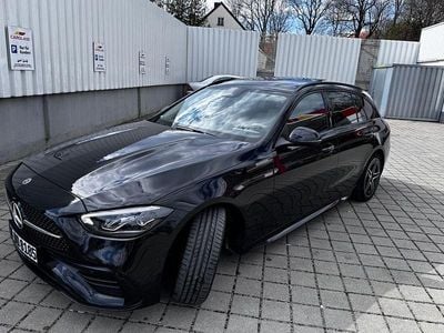 Gebraucht Mercedes C180 AMG line 170 PS (125 kW) 2023 Schwarz Kombi