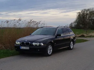 Brugt BMW 525 Exclusive 192 HK (141 kW) 2004 Sort Stationcar