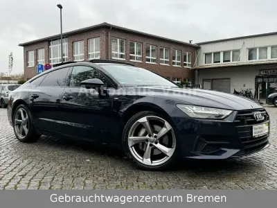 Gebraucht Audi A7 Sportback S-Line 231 PS (169 kW) 2020 Blau Kleinwagen
