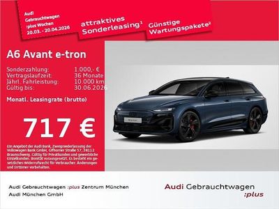 Gebraucht Audi A6 e-tron S-Line 314 kW (428 PS) 2025 Blau Kombi
