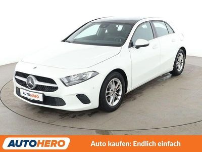 Gebraucht Mercedes A180 136 PS (100 kW) 2019 Weiß Limousine