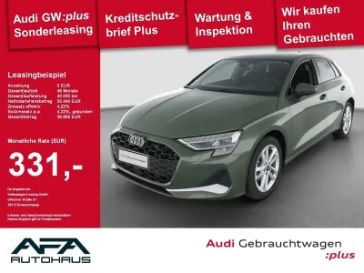 Używany Audi A3 Advanced 116 KM (85 kW) 2025 Zielony Sedan/Limuzyna