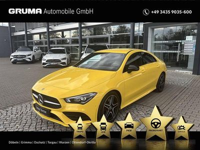 Usata Mercedes CLA250 AMG 224 CV (164 kW) 2020 Giallo Berlina