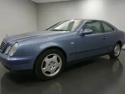 Brugt Mercedes CLK320 345 HK (253 kW) 1999 Blå Coupe