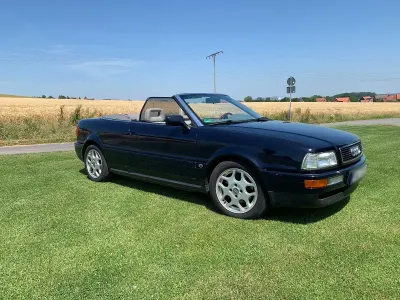 Gebraucht Audi Cabriolet 115 PS (84 kW) 1995 Blau Cabrio