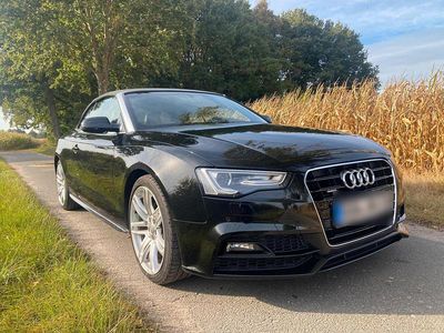 Gebraucht Audi A5 Cabriolet S-Line 190 PS (139 kW) 2016 Schwarz Cabrio