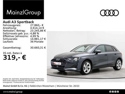 Manhattangrau metallic Gebraucht 2025 Audi A3 Advanced Plus Limousine | 27.860 € (Superpreis)