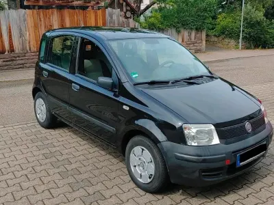 Gebraucht Fiat Panda Active 54 PS (39 kW) 2009 Schwarz Kleinwagen