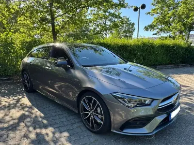 Gebraucht Mercedes CLA35 AMG Shooting Brake AMG 306 PS (225 kW) 2020 Grau Kombi