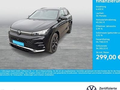 Gebraucht VW Tiguan R-line 265 PS (194 kW) 2025 Grenadillschwarz metallic SUV