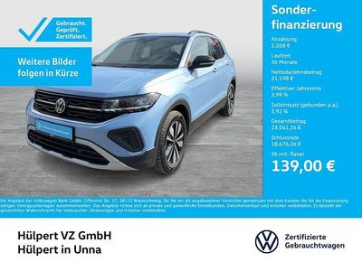 Gebraucht VW T-Cross Goal 116 PS (85 kW) 2025 Blau SUV
