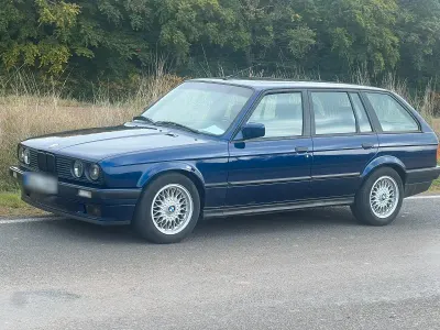 Brugt BMW 318 118 HK (86 kW) 1993 Blå Stationcar