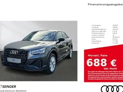 Ny Audi Q2 S-Line 150 HK (110 kW) 2026 Grå SUV