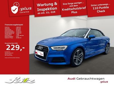 gebraucht Audi A3 Cabriolet 35 TFSI sport *LED*NAVI*PDC*