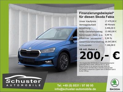 Gebraucht Skoda Fabia Tour 80 PS (58 kW) 2025 Blau Kleinwagen