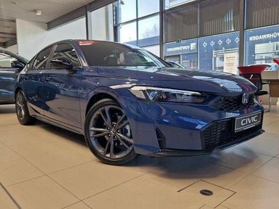 Neu Honda Civic Hybrid 184 PS (135 kW) 2025 Seabed blue (blau) Limousine