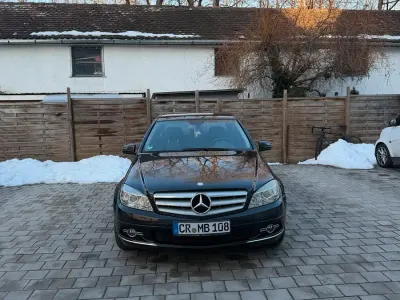 Brugt Mercedes C200 184 HK (135 kW) 2009 Sort Sedan