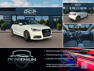 Gebraucht Audi A1 Sportback S-Line 90 PS (66 kW) 2017 Gletscherweiss Kleinwagen