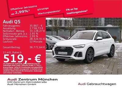 Gebraucht Audi Q5 Ambiente 367 PS (269 kW) 2021 Ibisweiß SUV