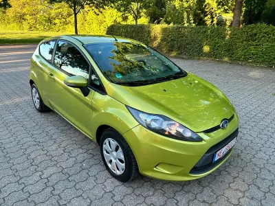 Usata Ford Fiesta Trend 82 CV (60 kW) 2009 Verde Utilitaria