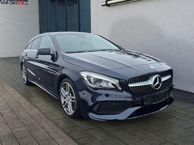 Blau Gebraucht 2017 Mercedes CLA220 Shooting Brake AMG Kombi | 16.780 € (Guter Preis)