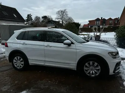 Gebraucht VW Tiguan Sound 150 PS (110 kW) 2018 Weiß SUV