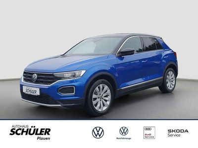Gebraucht VW T-Roc Sportline 190 PS (139 kW) 2020 Blau (ravannablaumetallic) SUV
