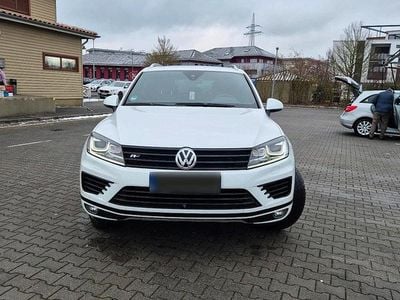 Brugt VW Touareg R-line 262 HK (192 kW) 2016 Hvid SUV