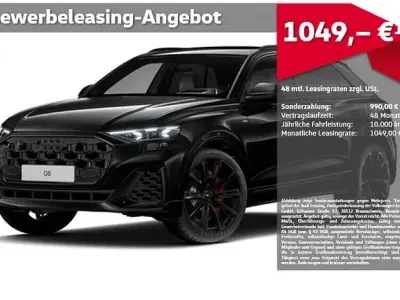 Ny Audi Q8 S-Line 489 HK (359 kW) 2026 Sort SUV