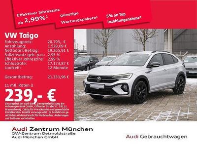 Silber Gebraucht 2022 VW Taigo R-line SUV | 19.876 € (Fairer Preis)
