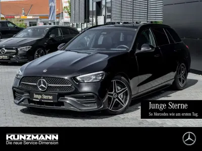 Second-hand Mercedes C220 AMG 200 CP (147 kW) 2023 Negru Break
