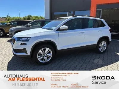 Gebraucht Skoda Karoq Ambition 150 PS (110 kW) 2024 Moonweiss metallic SUV