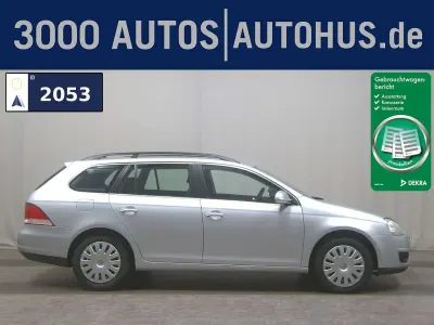 Gebraucht VW Golf VI Comfortline 122 PS (89 kW) 2009 Silber Kombi