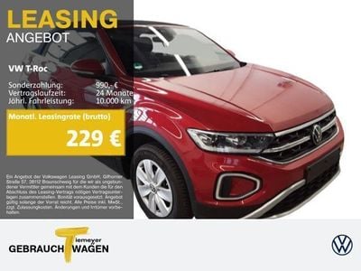 VW T-Roc Cabriolet