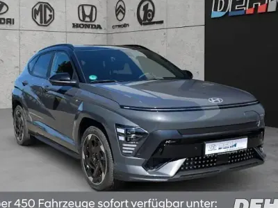 Gebraucht Hyundai Kona N Line 150 kW (204 PS) 2025 Ecotronic grey/abyss black SUV