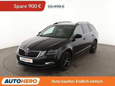 Schwarz Gebraucht 2018 Skoda Octavia Style Kombi | 14.590 € (Fairer Preis)