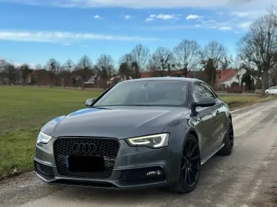 Second-hand Audi A5 S-Line 245 CP (180 kW) 2012 Gri Coupe