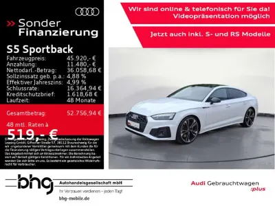 Gebraucht Audi S5 341 PS (250 kW) 2023 Ibisweiß Coupé