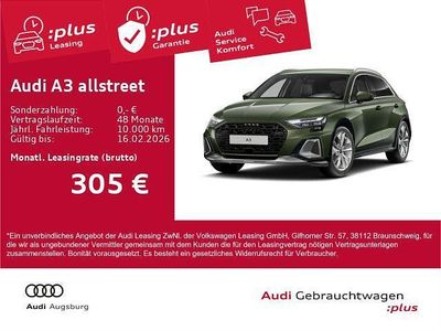 Distriktgrün metallic Gebraucht 2025 Audi A3 Performance Limousine | 36.990 € (Fairer Preis)